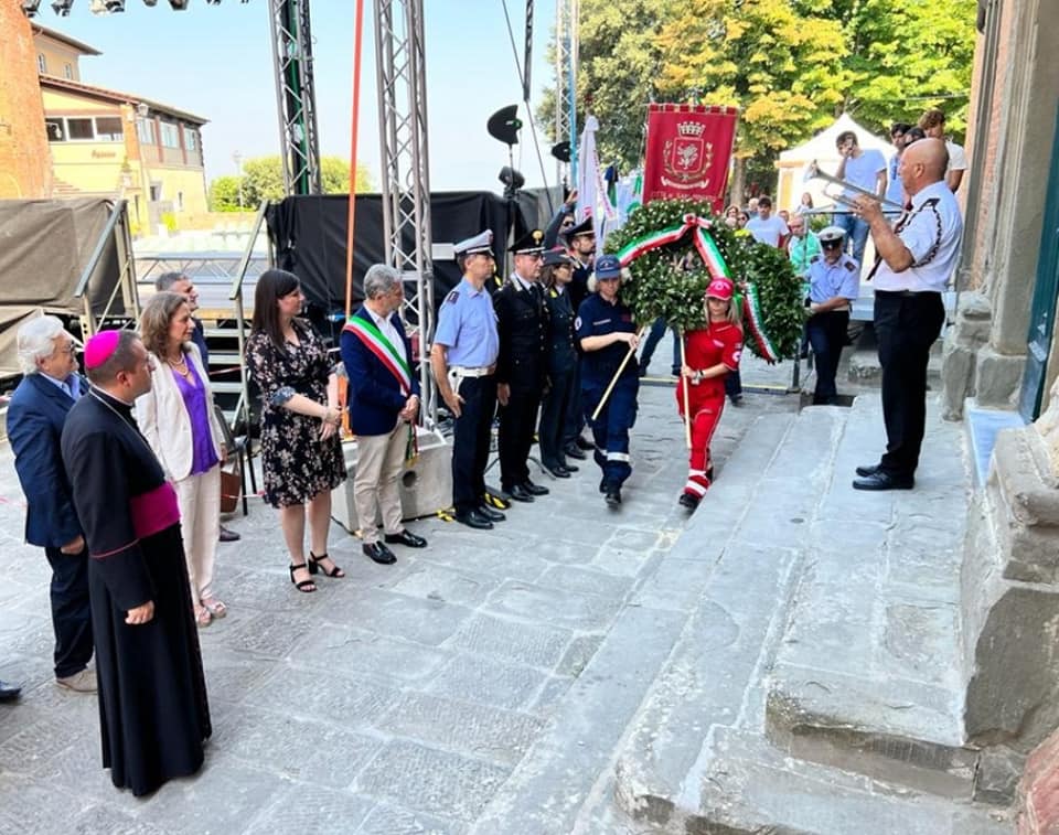 SAN MINIATO, COMMEMORAZIONE DELLE VITTIME DEL 22 LUGLIO 1944