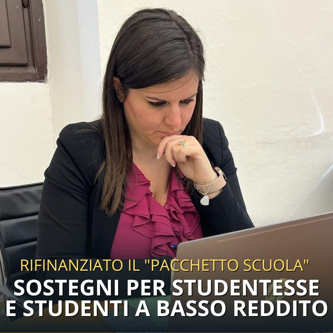 IL PACCHETTO “SCUOLA”