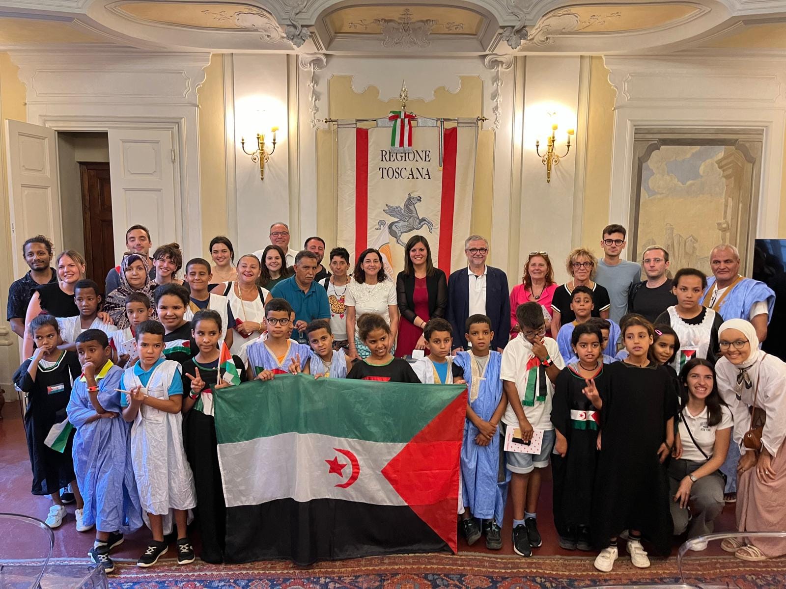 Benvenute e benvenuti piccoli ambasciatori del popolo Saharawi