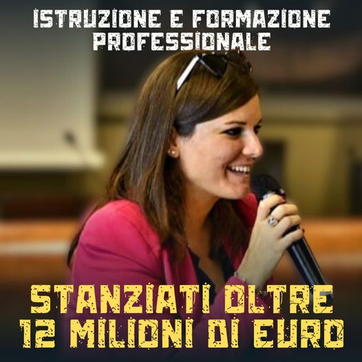 Stanziati oltre 12 milioni di euro per istruzione e formazione professionale