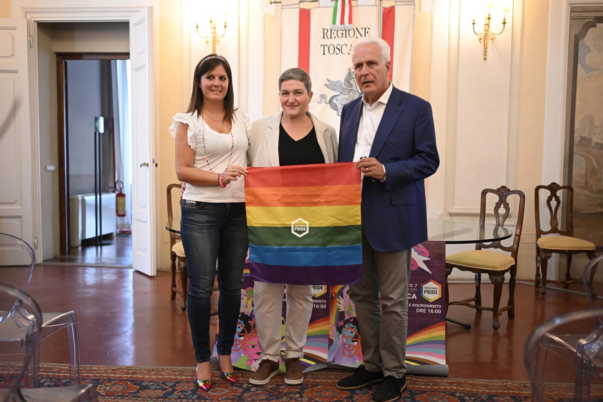 Conferenza stampa in Regione per la presentazione del Toscana Pride