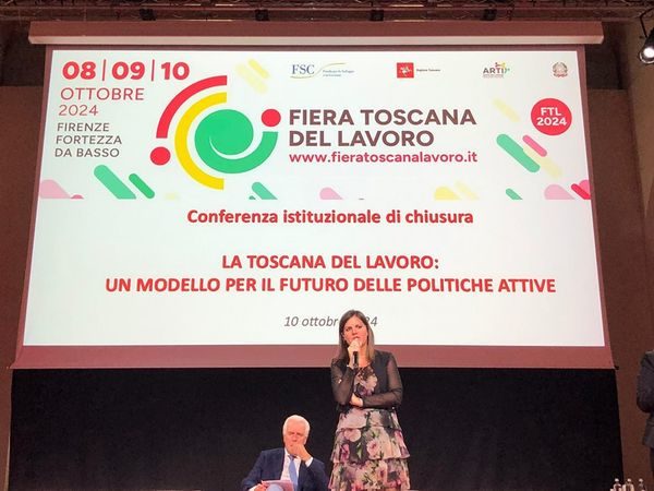 Alla chiusura della Fiera Toscana del Lavoro